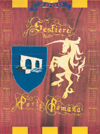 Calendario 2000 del Sestiere Porta Romana