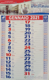 Calendario 2021 del Sestiere Porta Romana