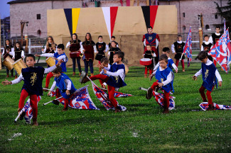 Esibizione della Squadra Principianti.