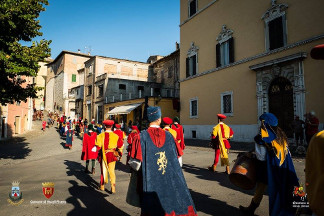 I musici della Quintana di Ascoli Piceno.