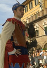 Il corteo della Quintana di Agosto 2006.