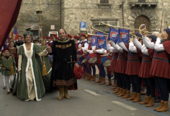 Il corteo della Quintana di Agosto 2006.