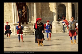 Il corteo della Quintana di Agosto 2009.