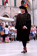 Un Nobile in Piazza del Popolo.