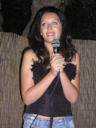 La dama della Quintana di Agosto 2005.