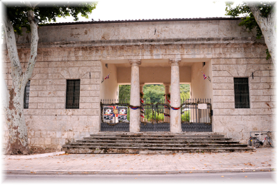 La sede del sestiere di Porta Romana 'Ex-tirassegno'.